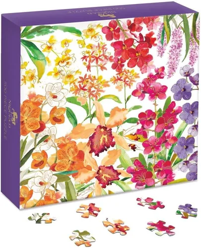 Vista 2 de NIQUEA.D, Rompecabezas de orquídeas exóticas