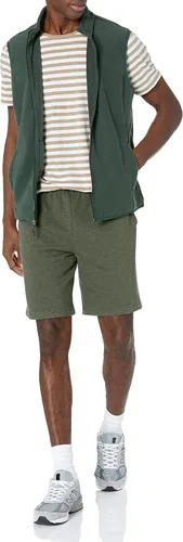 Vista 4 de Tienda Essentials - Camiseta polar con cierre completo, para hombre
