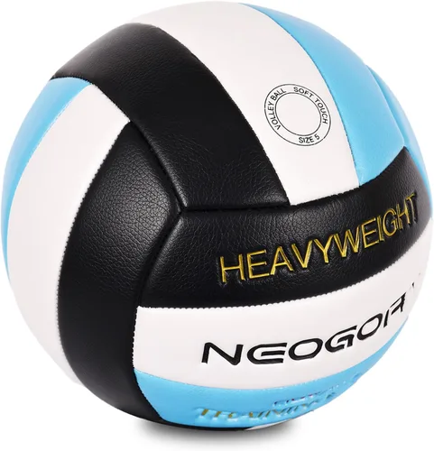 Vista 3 de Balón de voleibol pesado de 1.1 libras para colocadores, entrenador de saque, equipo de entrenamiento de voleibol pesado para colocadores, tamaño 5