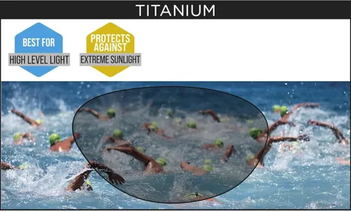 Vista 4 de Zoggs Gafas de natación unisex de titanio Predatоr para adultos con junta ultra ajustada y lentes curvos espejados con protección UV antivaho