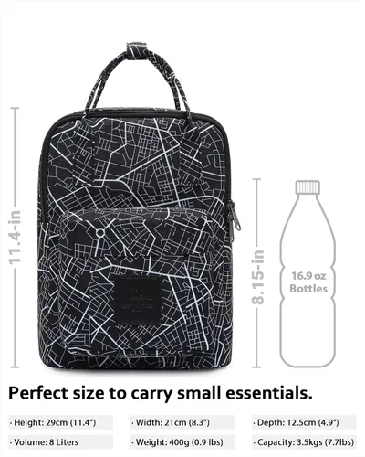 Vista 177 de HotStyle BESTIE - Mini mochila de varios colores y patrones, tamaño pequeño