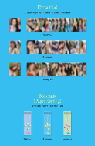 Vista 4 de Dreamus fromis_9 - 5º Mini álbum de nuestro Memento Box CD+Póster plegado (versión aleatoria)