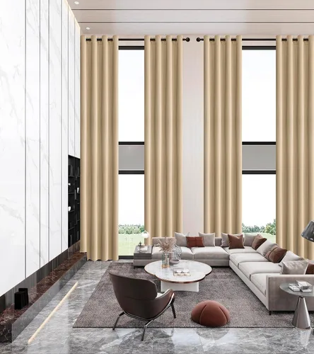 Vista 18 de Qiseca Cortinas extralargas de 132 pulgadas de largo para sala de estar, cortinas de techo de 11 pies, ventanas altas hechas a medida de 2 pisos