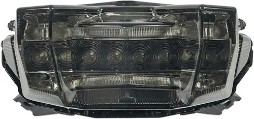 Vista 2 de Luces traseras LED secuenciales integradas con lente ahumada para Yamaha FZ-09 MT-09 2017-2020