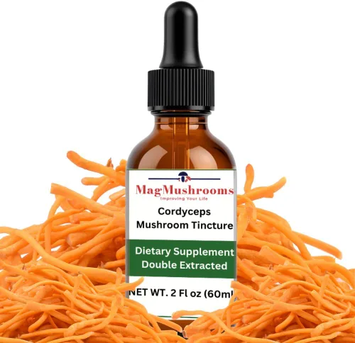 Vista 11 de Tintura de hongos de rutina matutina, alta potencia, doble extracción, 60 dosis diarias, melena de león y cordyceps