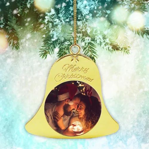 Vista 7 de Adornos personalizados de Navidad 2023 para familia, volantes, árbol de Navidad, decoración de vacaciones, regalo