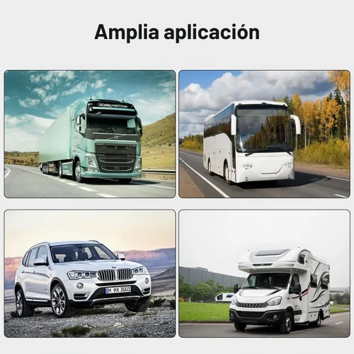 Vista 8 de KAOLALI Pantalla de Visualización de Cabeza para Coche HUD Velocímetro Odómetro OBD2 HD 3D Reflejo Pantalla Multifunción Alarma de Exceso