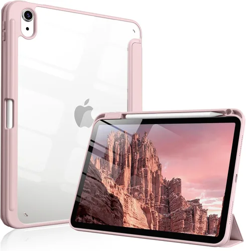 Vista 20 de Funda para iPad (A16) de 11ª generación de 11 pulgadas 2025, funda para iPad de 10.9 pulgadas 2022 con soporte para lápices, funda a prueba de Negro