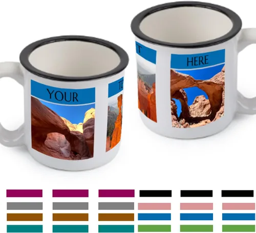 Vista 6 de Taza personalizada – Taza de café personalizada – Taza personalizada con imágenes, nombres, texto, fotos, logotipos – 11, 15 y 20 onzas con opciones