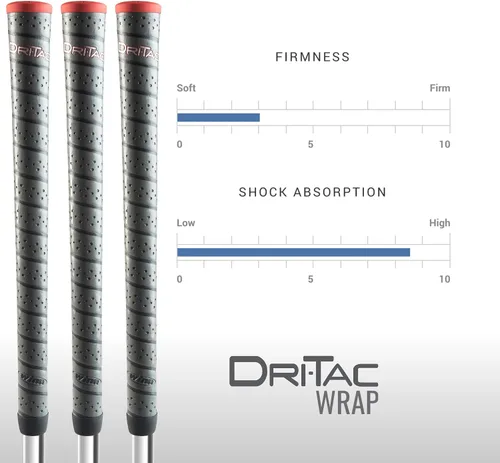 Vista 4 de Winn Dri-Tac - Wrap de manija para golf, wrap Dri-Tac., Estándar
