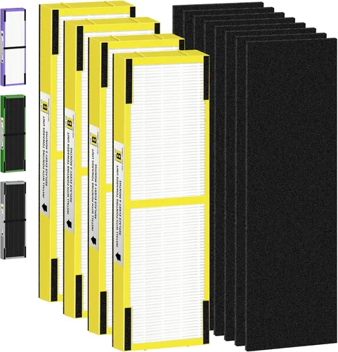 Vista 11 de FLT4825SM Filtro HEPA para eliminar humo B de repuesto compatible con purificadores de aire G-Guardian AC4825 AC4825E AC4825W AC4300 AC4800 AC4900