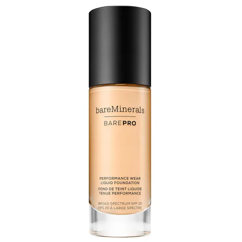 Vista 15 de bareMinerals BarePro 24HR Wear Matte Liquid Foundation Mineral SPF 20, Base de maquillaje de cobertura completa para piel madura, libre de aceite