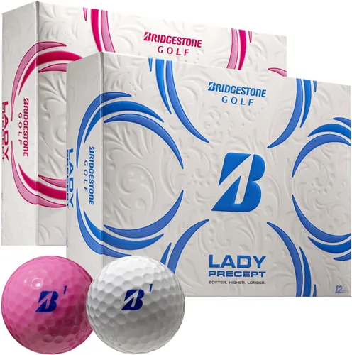 Vista 5 de Pelotas de golf, Lady Precept Pink 2021, goma