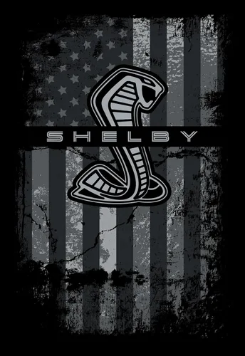 Vista 5 de JH DESIGN GROUP Shelby Cobra Ford - Sudadera con capucha para hombre con la bandera estadounidense de 2 caras