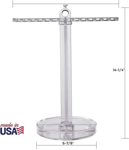 Vista 5 de Soporte para collares con bandeja de joyas