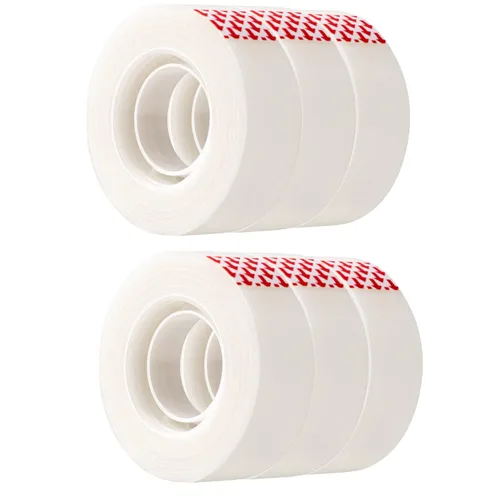 Vista 7 de Amazon Basics Cinta de acabado mate con dispensador, cinta invisible, 3/4" x 300" (8.33 yardas), paquete de 3, transparente