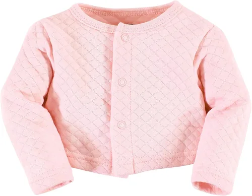 Vista 5 de Hudson Baby Cárdigan y vestido acolchados para bebé niña