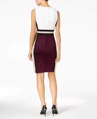 Vista 4 de Calvin Klein Vestido tubo Colorbloack para mujer