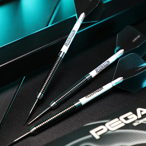Vista 7 de RED DRAGON Dardos Pegasus Original Puntos de conmutación Pegasus - Desarrollado por Winmau Darts Punta de metal Juego de dardos de tungsteno