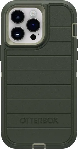 Vista 6 de OtterBox Defender Series - Funda de edición sin pantalla para iPhone 14 Pro Max (solamente), solo funda, protección de defensa microbiana, embalaje