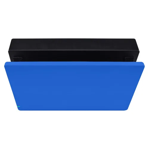 Vista 7 de eXtremeRate Blue Custom Faceplate for Nintendo Switch Charging Dock, Soft Touch Grip DIY Replacement Housing Shell for Nintendo Switch Dock