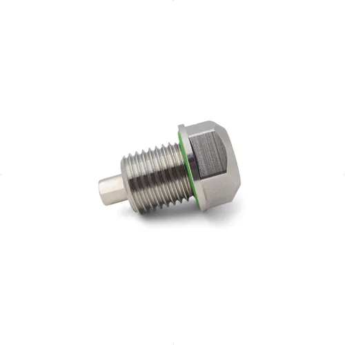 Vista 2 de Perno magnético de drenaje de aceite compatible con HONDA - Compatible con transmisión de motor ACURA - Hecho de acero inoxidable - K-MOTOR