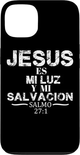 Vista 7 de Salmo Jesus ES Mi Luz Biblia Cristiana - Carcasa para iPhone 17
