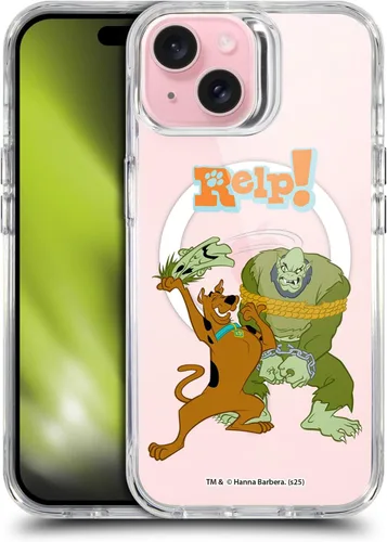 Vista 241 de Head Case Designs Funda con licencia oficial de Scooby-Doo Capture Character Art a prueba de golpes [protección de grado militar] compatible