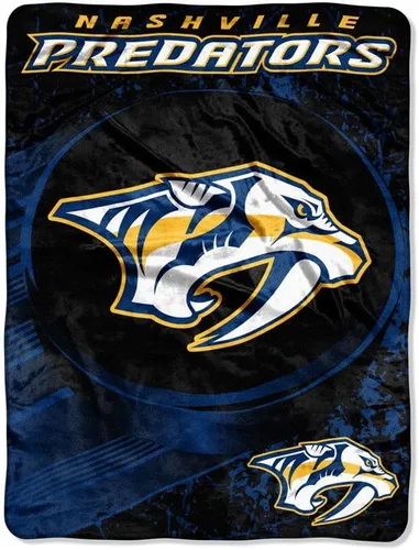 Vista 18 de Northwest NHL Unisex-Adult Micro Raschel Throw Blanket