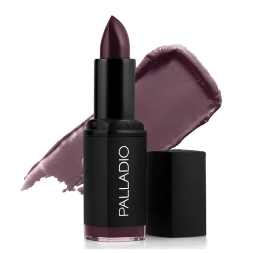 Vista 12 de Palladio Lápiz labial mate herbal, rosa bella, cremoso y cobertura completa de larga duración, 0.16 onzas bella rosado