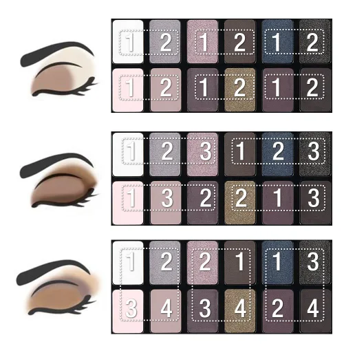 Vista 5 de Maybelline Paleta New York The Rock Nudes, 0.35 onzas