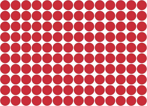Vista 148 de LiteMark Calcomanías extra pequeñas, puntos de vinilo extraíbles, calcomanías circulares con acabado mate, calcomanías redondas para pared de aula