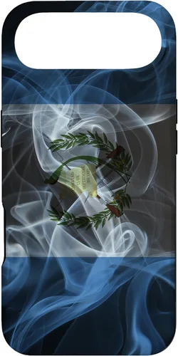 Vista 27 de Smoky Guatemala Flag - Funda de orgullo guatemalteco ahumado para iPhone 17