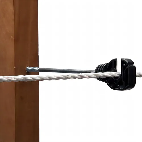 Vista 3 de Esgrima eléctrica Premium Stand Off/brazo largo Aislador multiusos para Polywire/Polytape/Cuerda/Alambre PK25