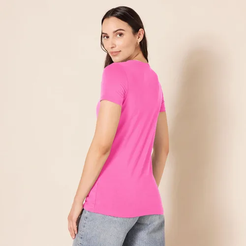 Vista 378 de Amazon Essentials Women's Regular-Fit Short-Sleeve Crewneck T-Shirt
