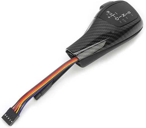 Vista 7 de Qii lu Kit de actualización de la perilla de la palanca de cambios para E90 – Cambio de marchas de coche, LHD LED automático Kit de cambio