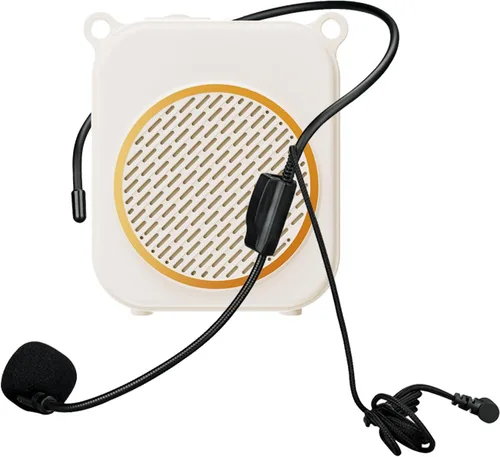 Vista 10 de Alomejor Amplificador de voz con micrófono de auriculares, amplificador portátil, adecuado para profesores, actividades al aire libre, guía