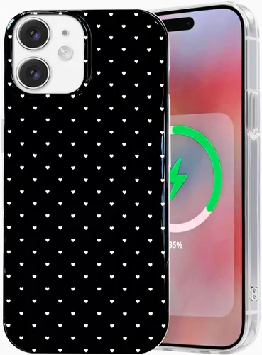 Vista 31 de I-MGAE-IN-AR Funda compacta para iPhone 12 Pro, diseño colorido de flores iridiscentes, holográfica, brillante, bonita funda para iPhone 12