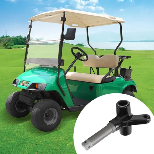 Vista 8 de Roykaw EZGO TXT - Conjunto de husillo para modelos de carrito de golf eléctrico y gas 2001 en adelante, lado del conductor, reemplaza al OEM #