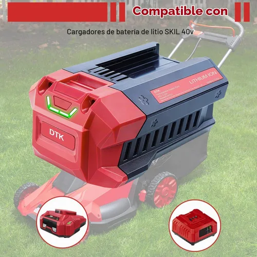 Vista 5 de DTK Reemplazo para baterías de litio SKIL 40V 5Ah 40V