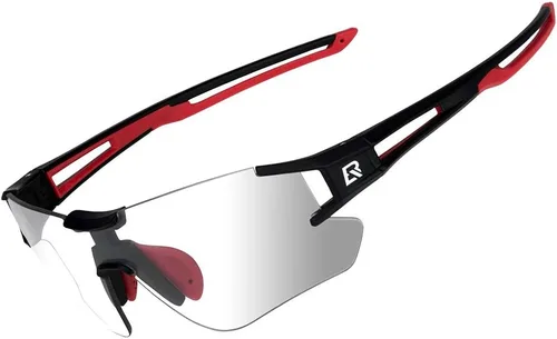 Vista 8 de ROCKBROS Gafas de sol deportivas fotocrómicas 0.78 oz Gafas de sol anti