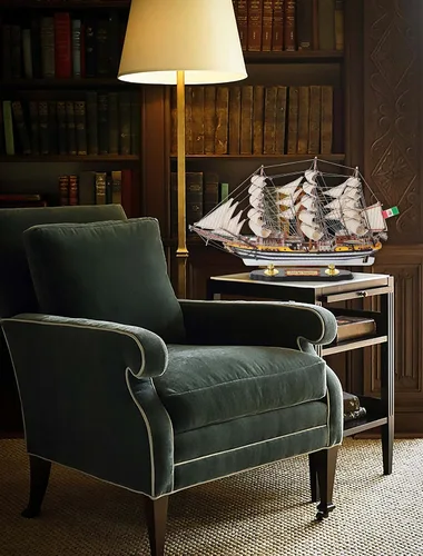 Vista 6 de SAILINGSTORY Modelo de Madera Nave Amerigo Vespucci 1/190 Escala Réplica