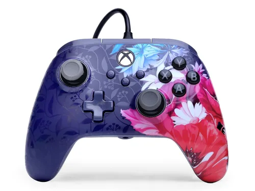 Vista 12 de PowerA Advantage Wired Controller for Xbox Series X S - Arctic Ice, gamepad, hall effect thumbsticks, gaming controller, USB-C, Works with Xbox One