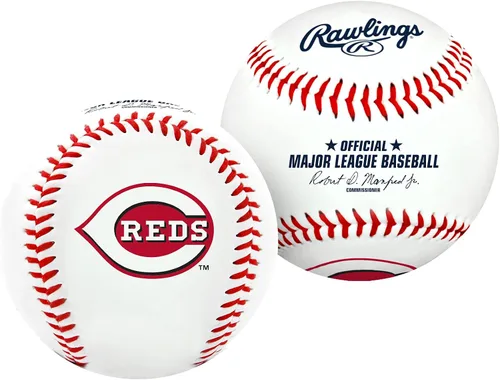 Vista 18 de Rawlings Béisbol oficial de la MLB 2026 con logo del equipo Todos los 30 equipos de la MLB disponibles