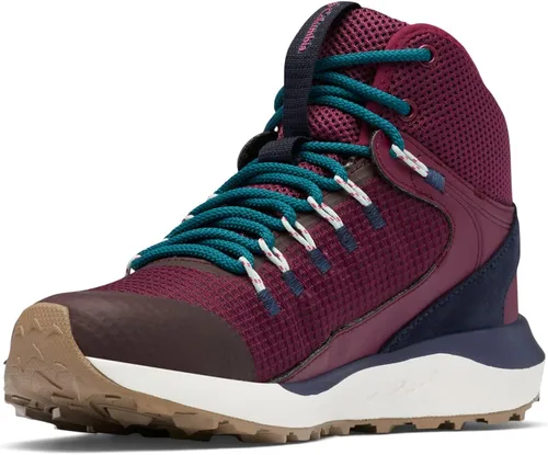 Vista 8 de Columbia Trailstorm Mid - Tenis de senderismo impermeables para mujer