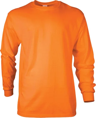 Vista 3 de Gildan Ultra Cotton - Camiseta de manga larga para adultos, de algodón, estilo G2400, paquete múltiple