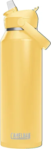 Vista 27 de CamelBak - Thrive - Botella de agua con tapa y pajilla, 20 onzas - Aislante de acero inoxidable, color negro