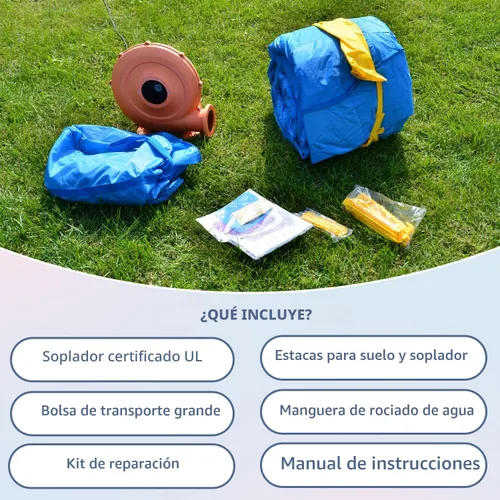 Vista 7 de Castillo hinchable Bounceland Pop Star.