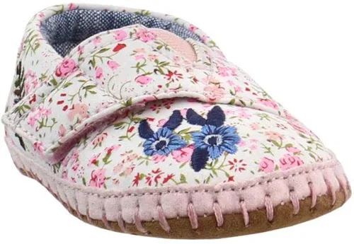 Vista 2 de TOMS - Zapatos casuales para niña bebé color rosa