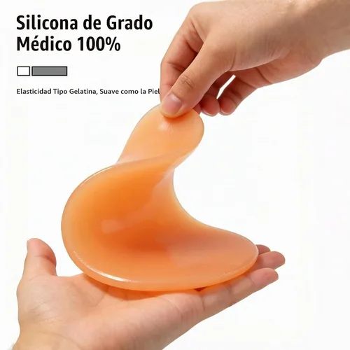 Vista 6 de Almohadillas de silicona para mujer, adhesivo reutilizable